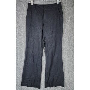 Eddie Bauer Pants Womens 6 Blakely Fit Black Stretch Straight Leg EUC